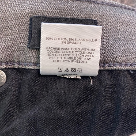 Express Super High Waisted Snakeskin Print Jeans - Picture 5 of 12